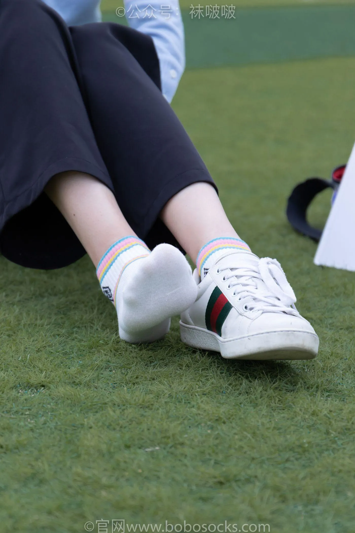 [BoBoSocks袜啵啵]NO.021 泡芙-板鞋、白棉袜、裸足 [131P]插图1